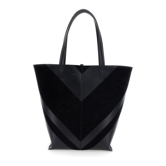 PHOEBE PHILO Handbags - Phoebe Philo Women Shoulder Bag 'Pot Cabas' In Black Leather For Women